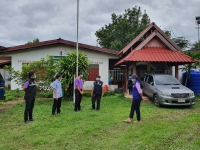 ตรวจประเมินศูนย์พักคอย (CI) รองรับผู้ป่วยโรคติดเชื้อไวรัสโคโรน่า 2019 ของระดับตำบล/อำเภอบ้านหลวง