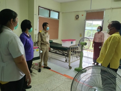 รพ.บ้านหลวง เตรียมพร้อมเปิดหอผู้ป่วยโรคติดเชื้อไวรัสโคโรน่า 2019